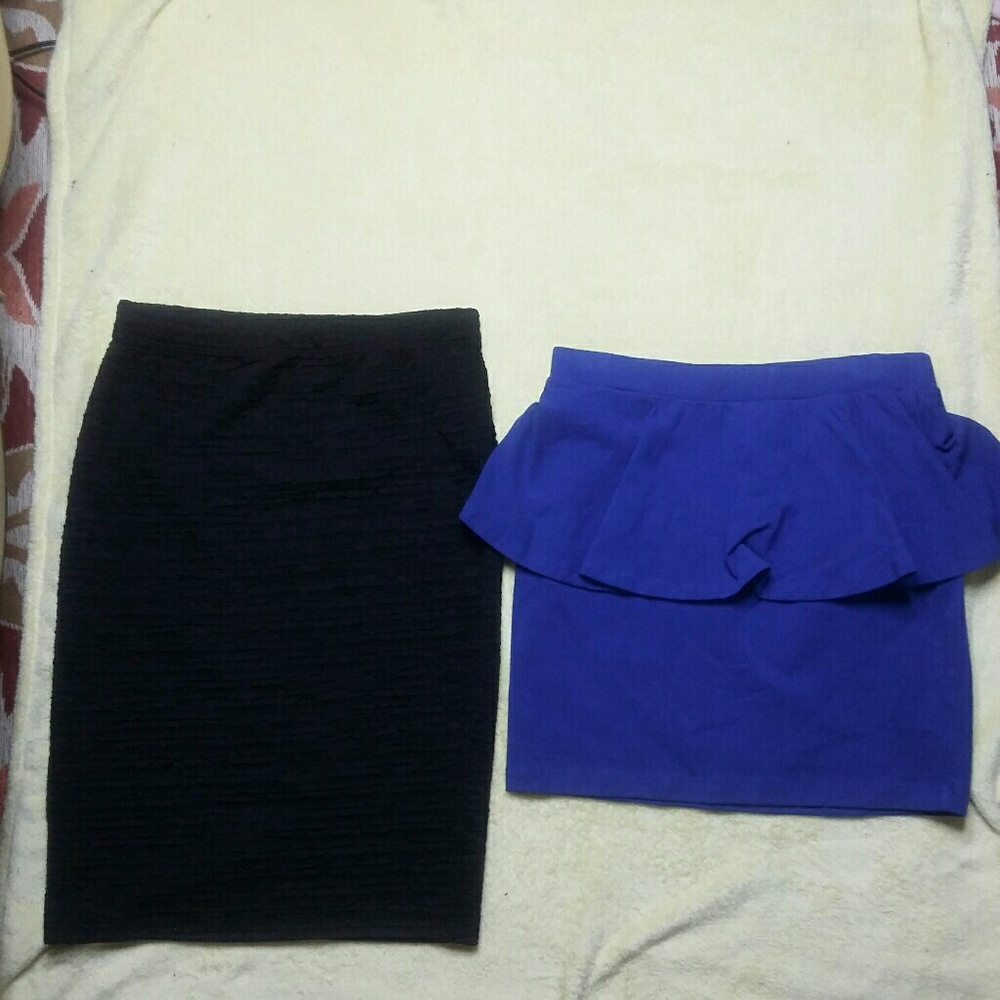 NWOT 2 forever 21 skirts bundle